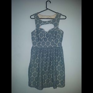 Light Blue Junior's Dress